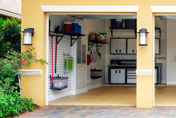 organized garage