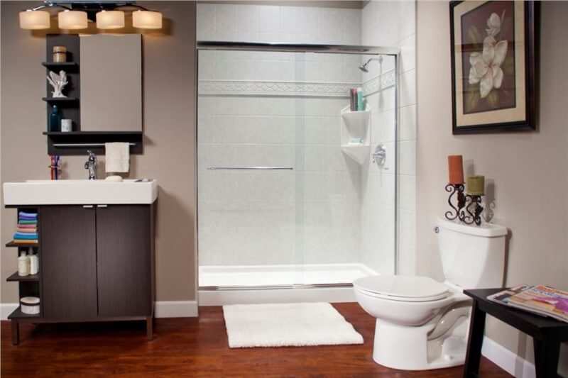 Elevate Your Bathroom Experience with a Naturally Luxurious Stone Walk-In Shower