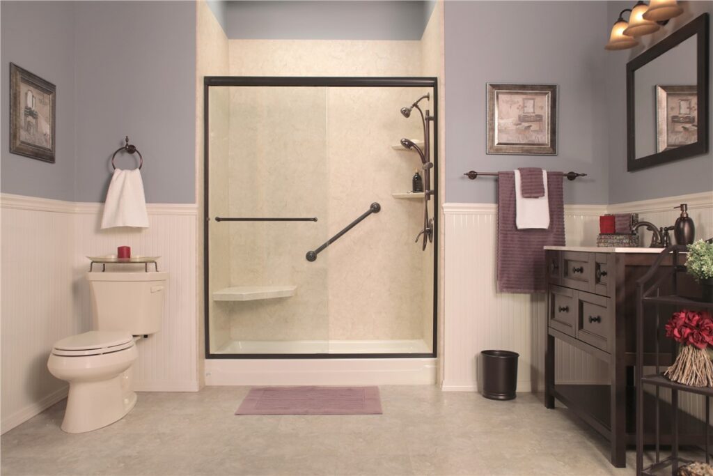 Embrace the Space of a Non-Enclosed Walk-In Shower