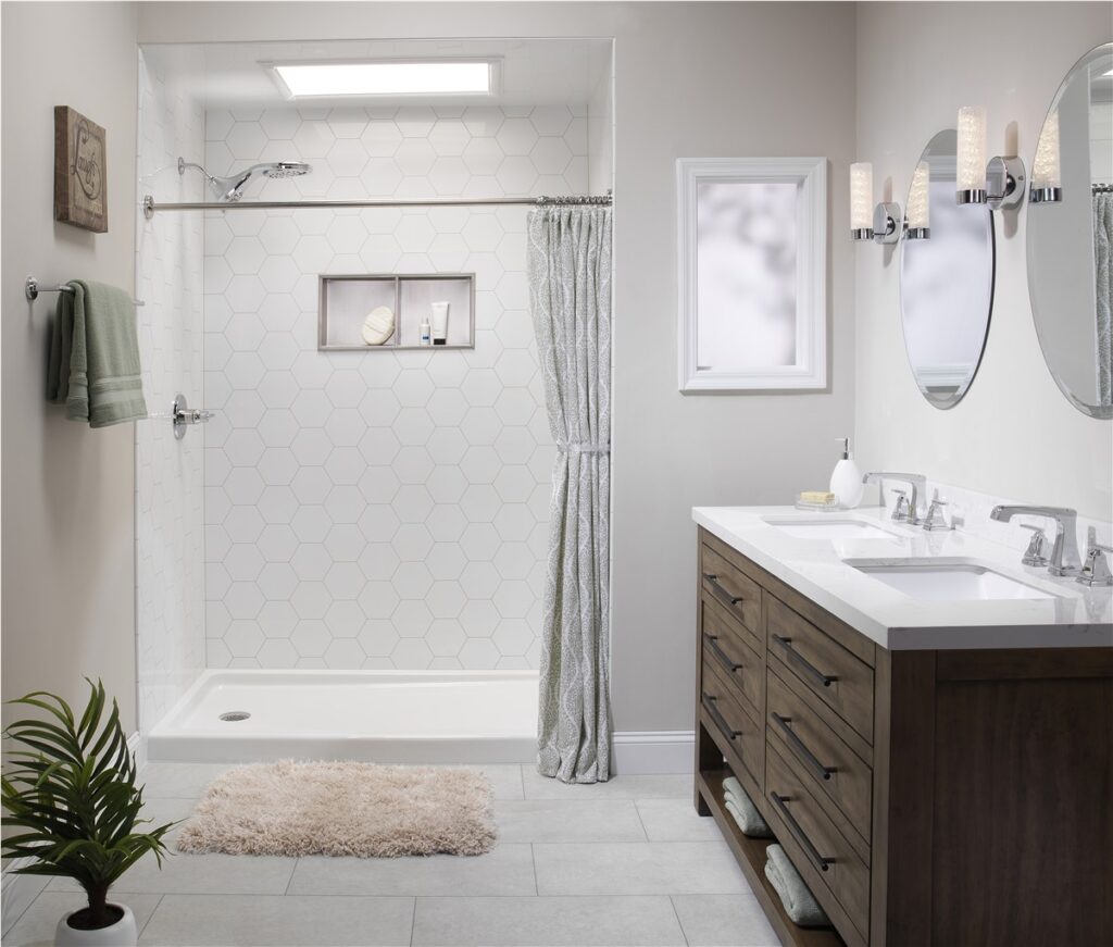 Embrace the Ultimate Comfort of a Spacious Walk-In Shower
