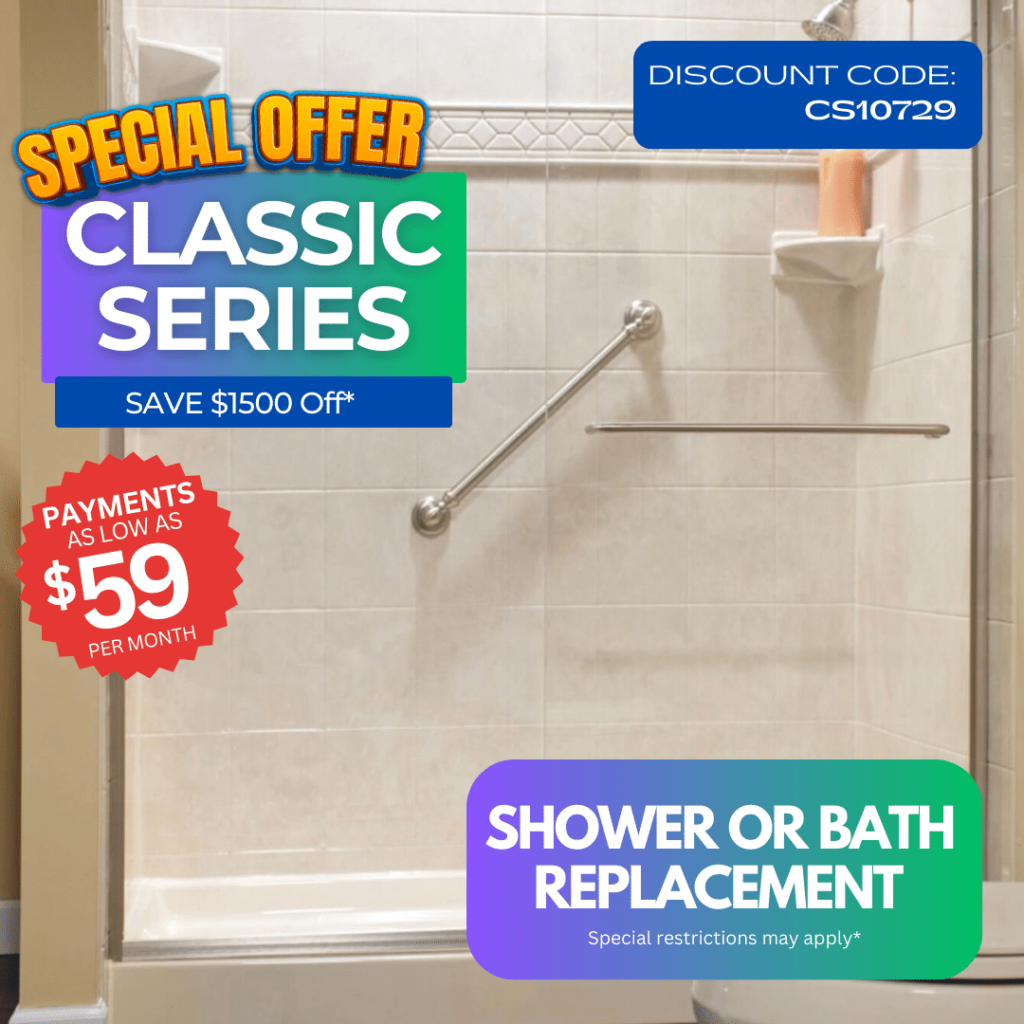 Apex Bathroom Remodeling Walk-In Shower Special Offers​