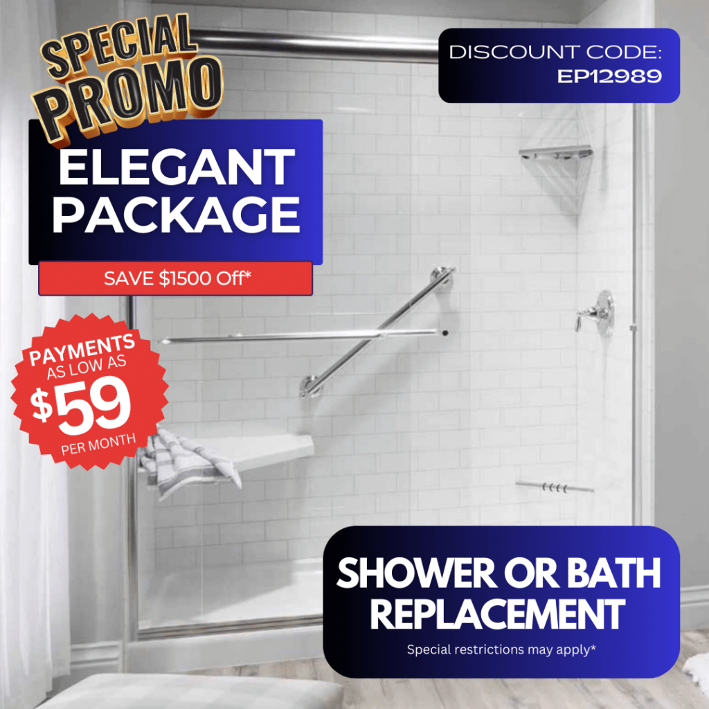 Apex Bathroom Remodeling Walk-In Shower Special Offers​