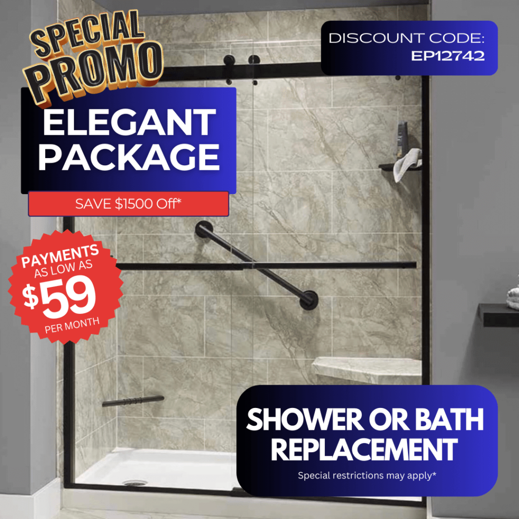 Apex Bathroom Remodeling Walk-In Shower Special Offers​