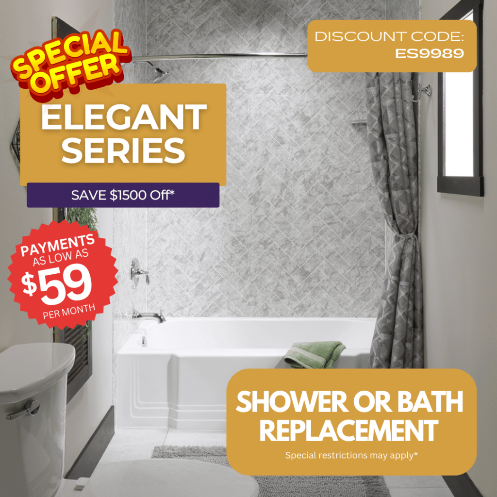 Apex Bathroom Remodeling Walk-In Shower Special Offers​