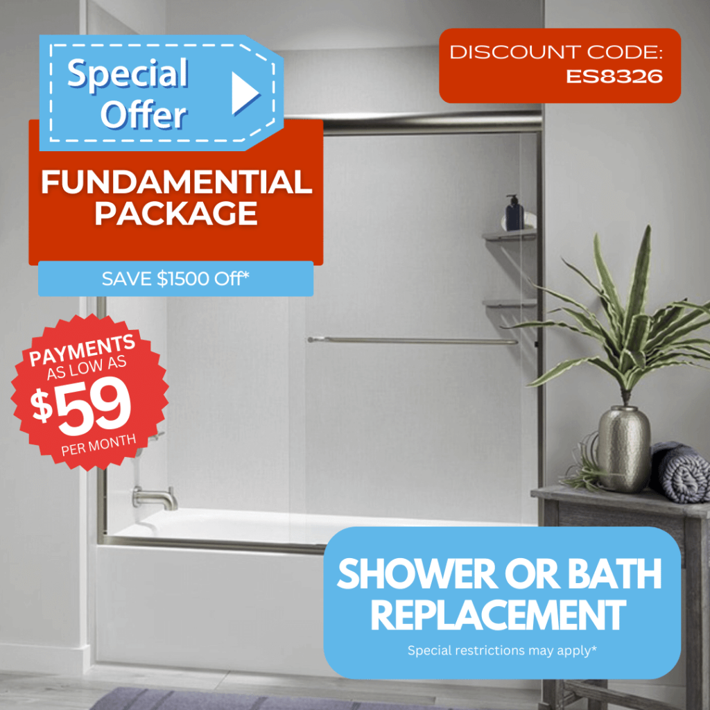 Apex Bathroom Remodeling Walk-In Shower Special Offers​