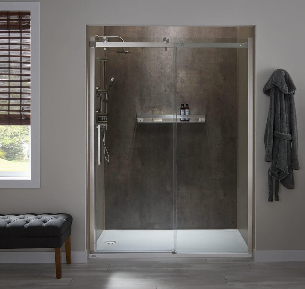 Antimicrobial Materials Used with Apex Walk-In Shower Systems