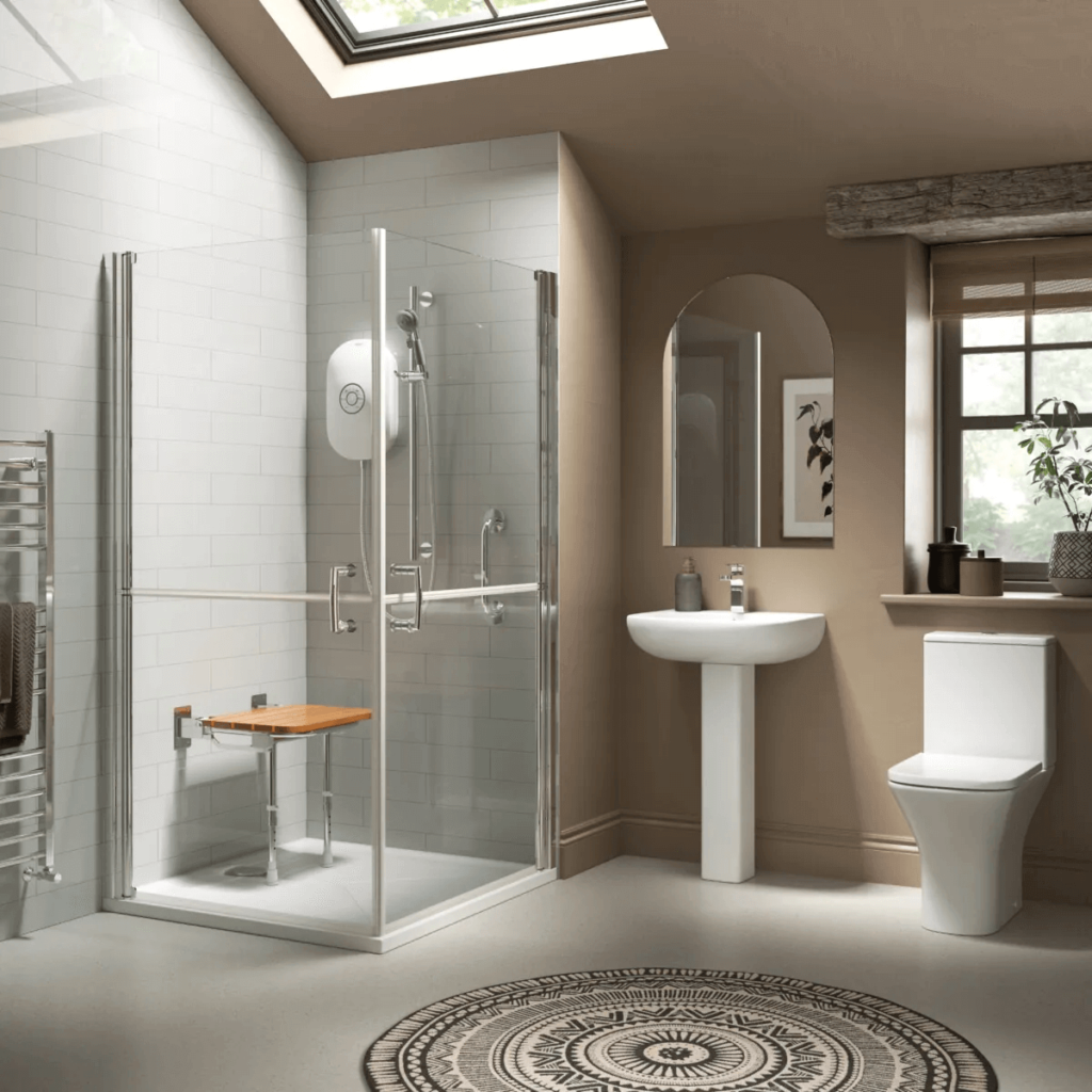 Walk-In Showers Help Prevent Slip and Falls