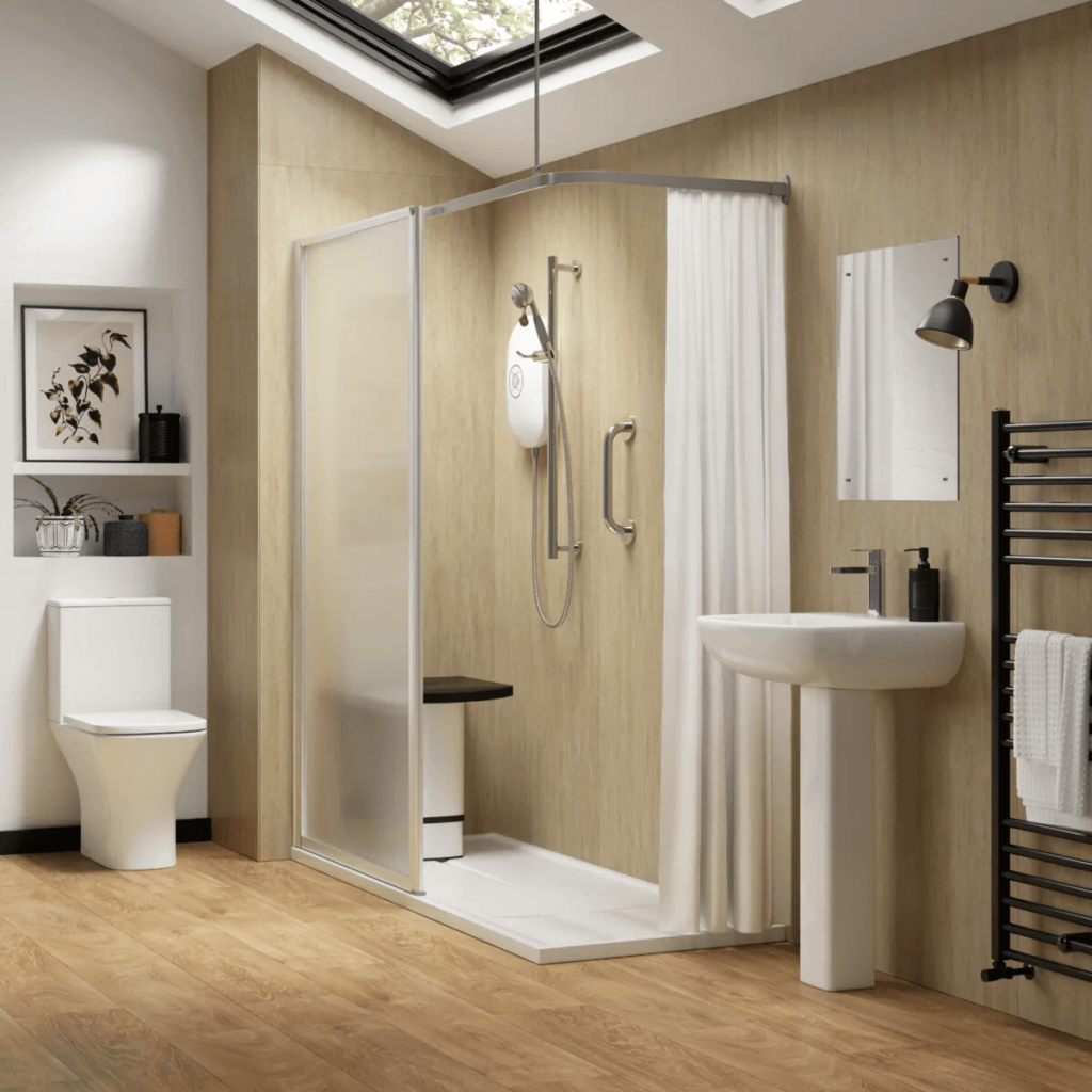 Walk-In Showers Help Prevent Slip and Falls