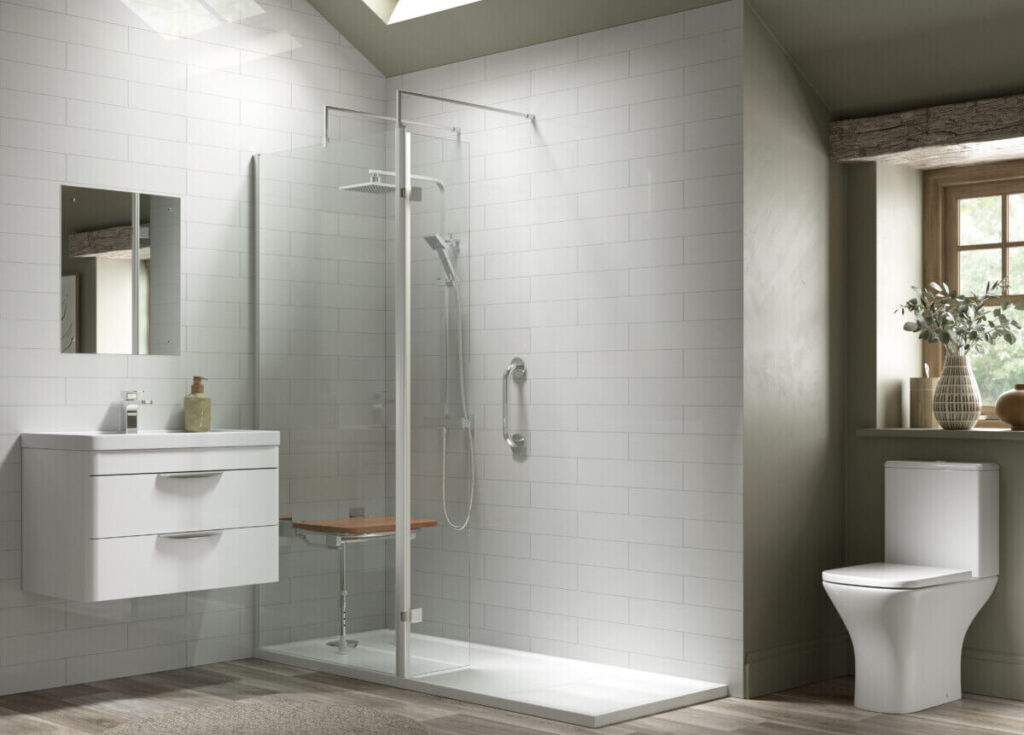 Walk-In Showers Help Prevent Slip and Falls