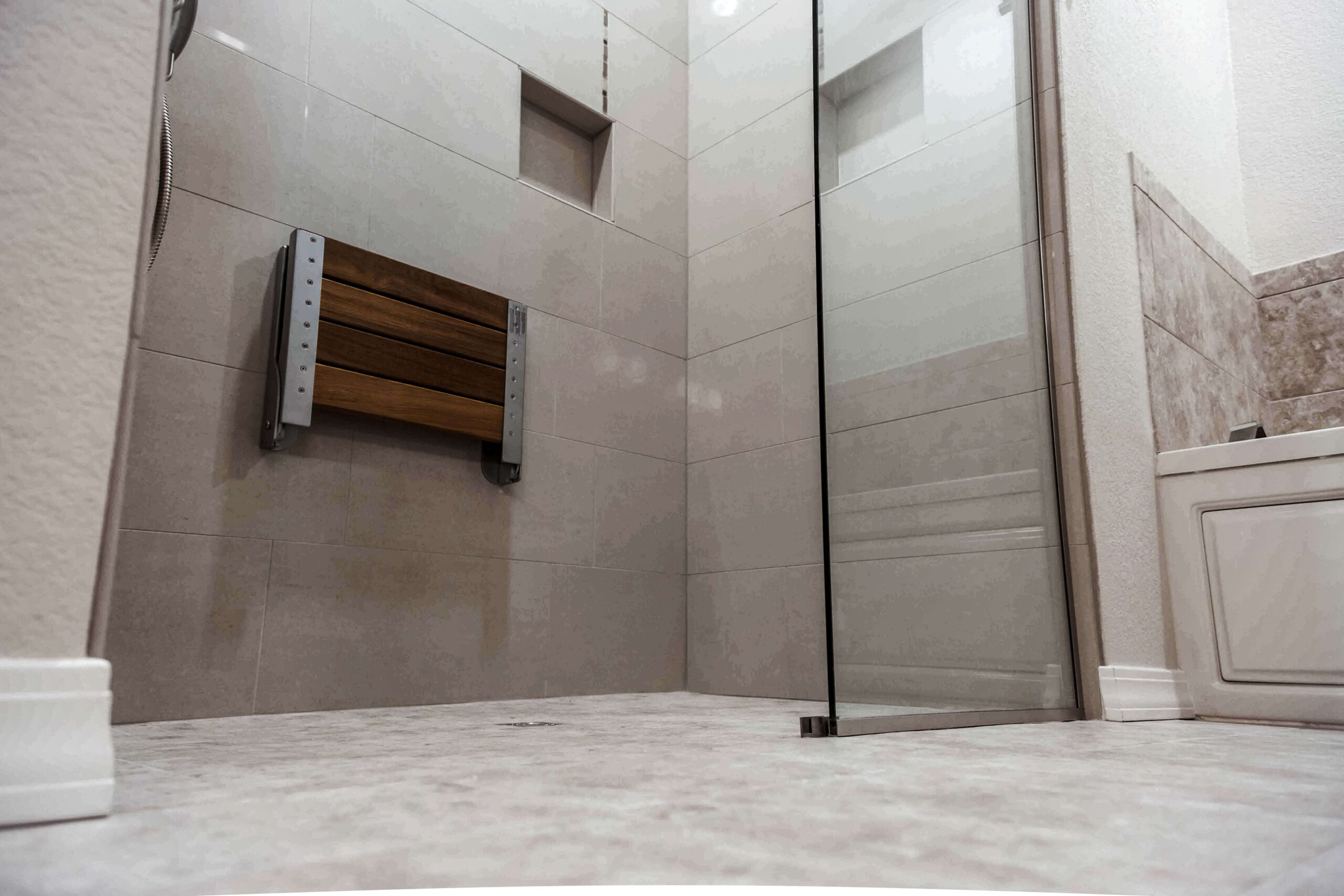 Curbless Walk-In Shower Ideas