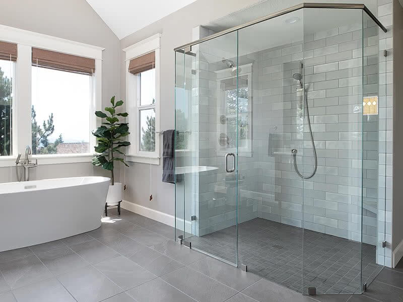 Curbless Walk-In Shower Ideas