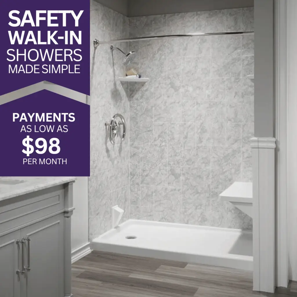 Apex Windows and Bath Walk-In Shower Transformations
