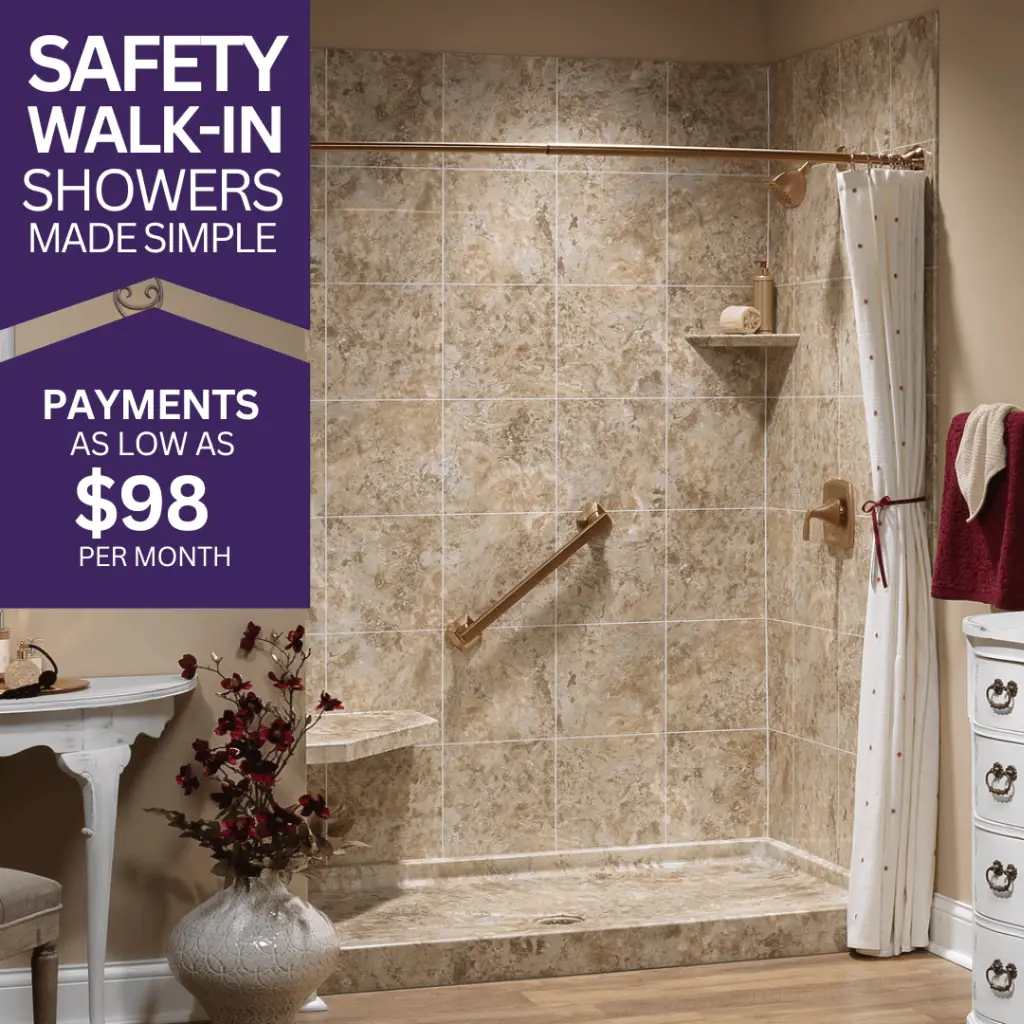 Apex Windows and Bath Walk-In Shower Transformations